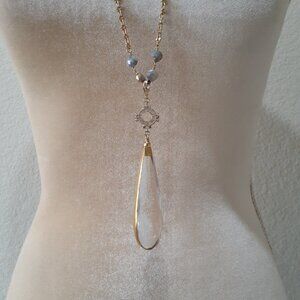Large Pendent Drop Necklace